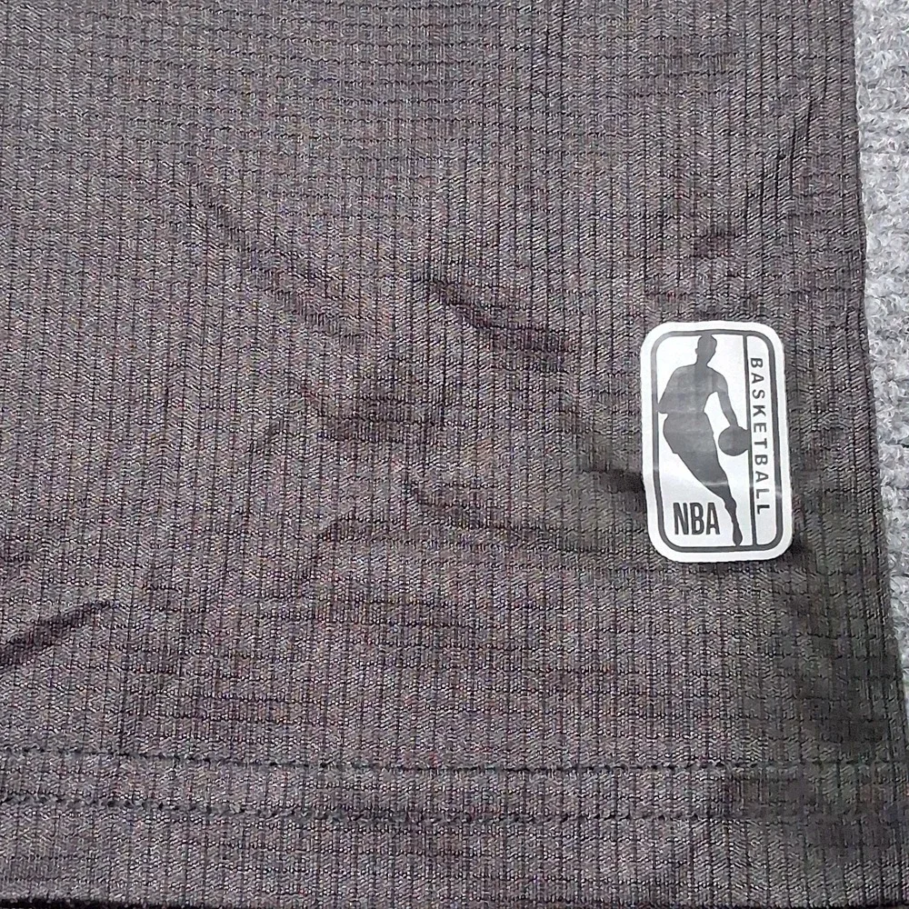 NBA Mens XL Black Performance Graphic T-Shirt Short Sleeve Basketball Gym‎ Top